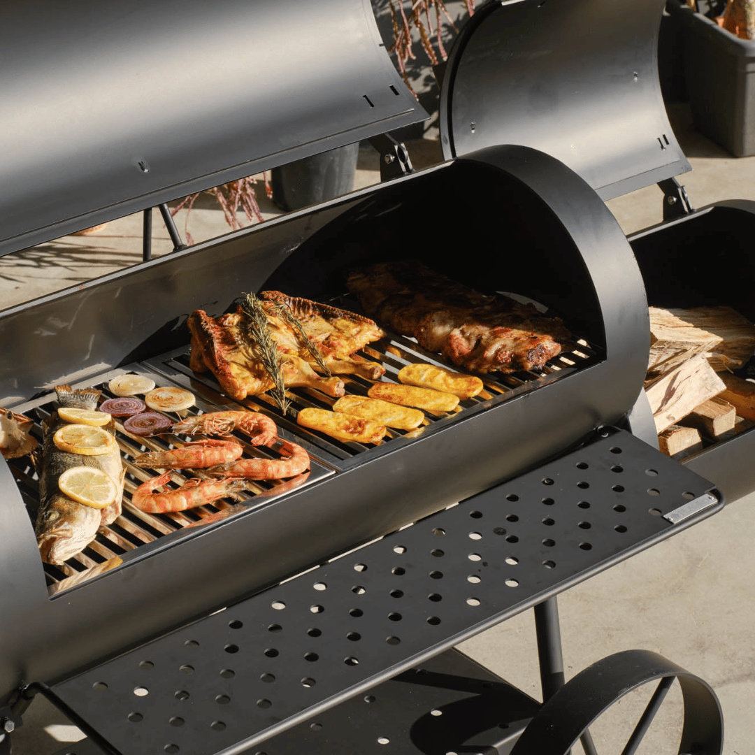 Tiberio - Barbecue a legna