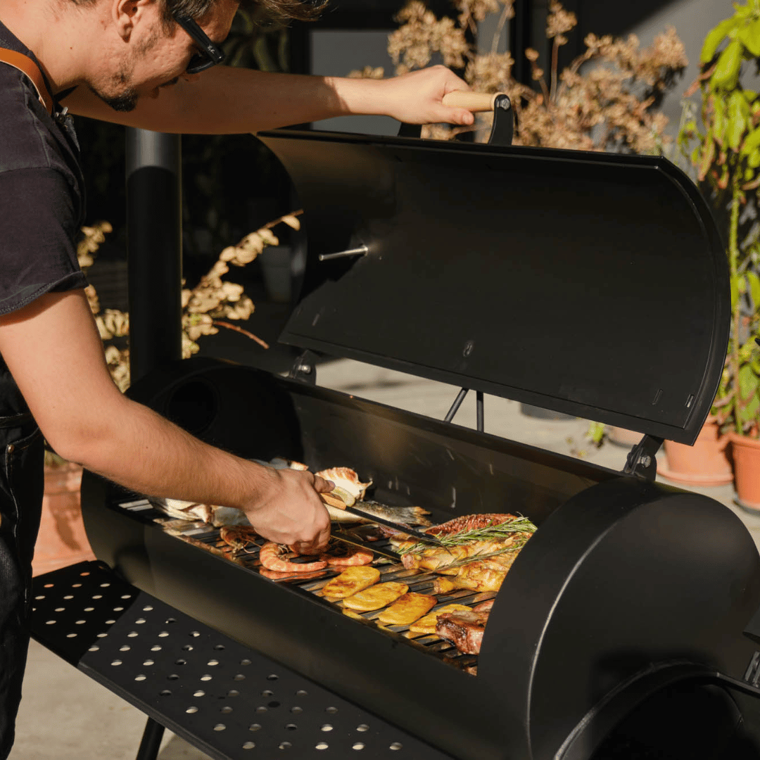 Tiberio - Barbecue a legna