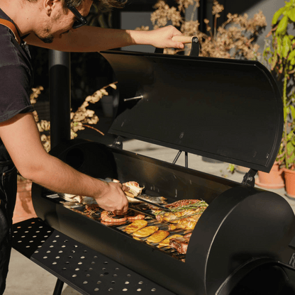 Tiberio - Barbecue a legna