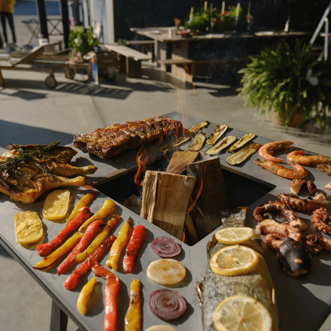 Vitruvio - Barbecue a legna