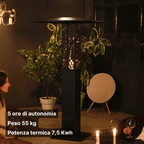 Novio - Fungo Riscaldante a Pellet