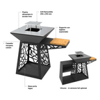 Vitruvio - Barbecue a legna