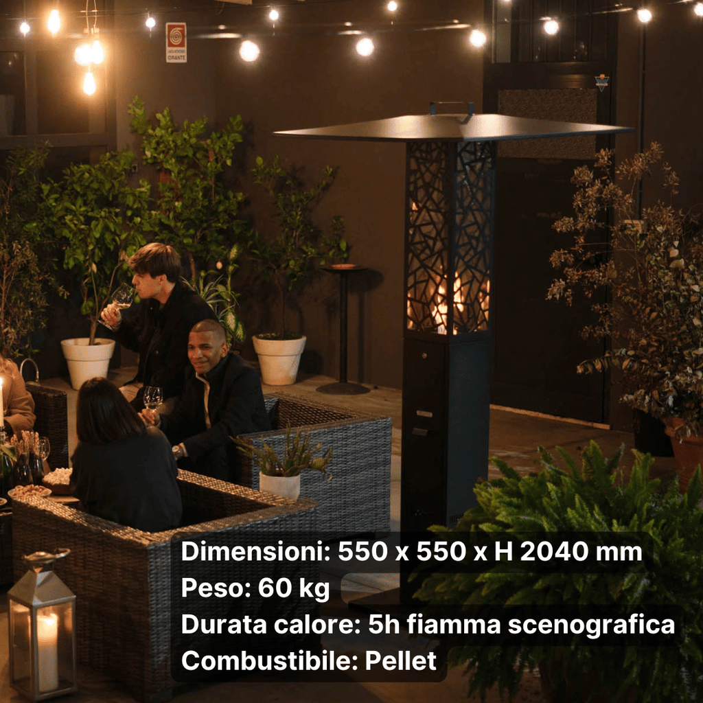 Novio - Fungo Riscaldante a Pellet