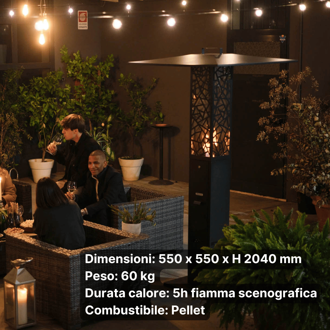 Novio - Fungo Riscaldante a Pellet