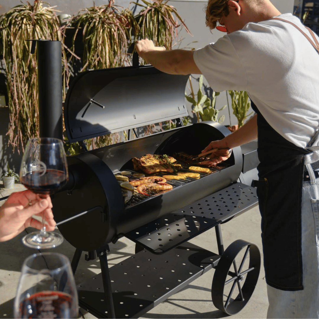 Tiberio - Barbecue a legna