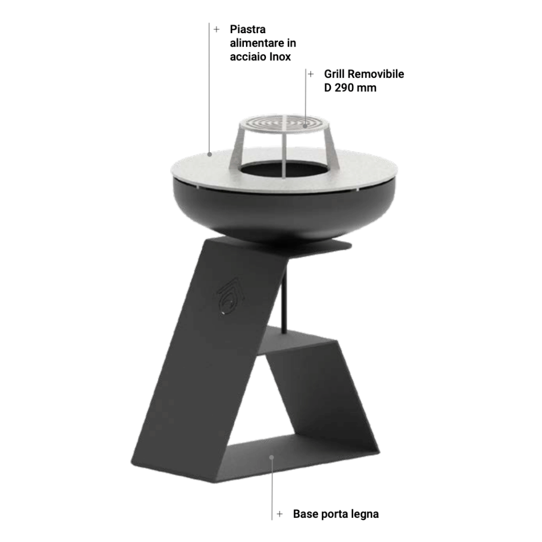 Apollo - Barbecue a legna