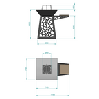 Vitruvio - Barbecue a legna