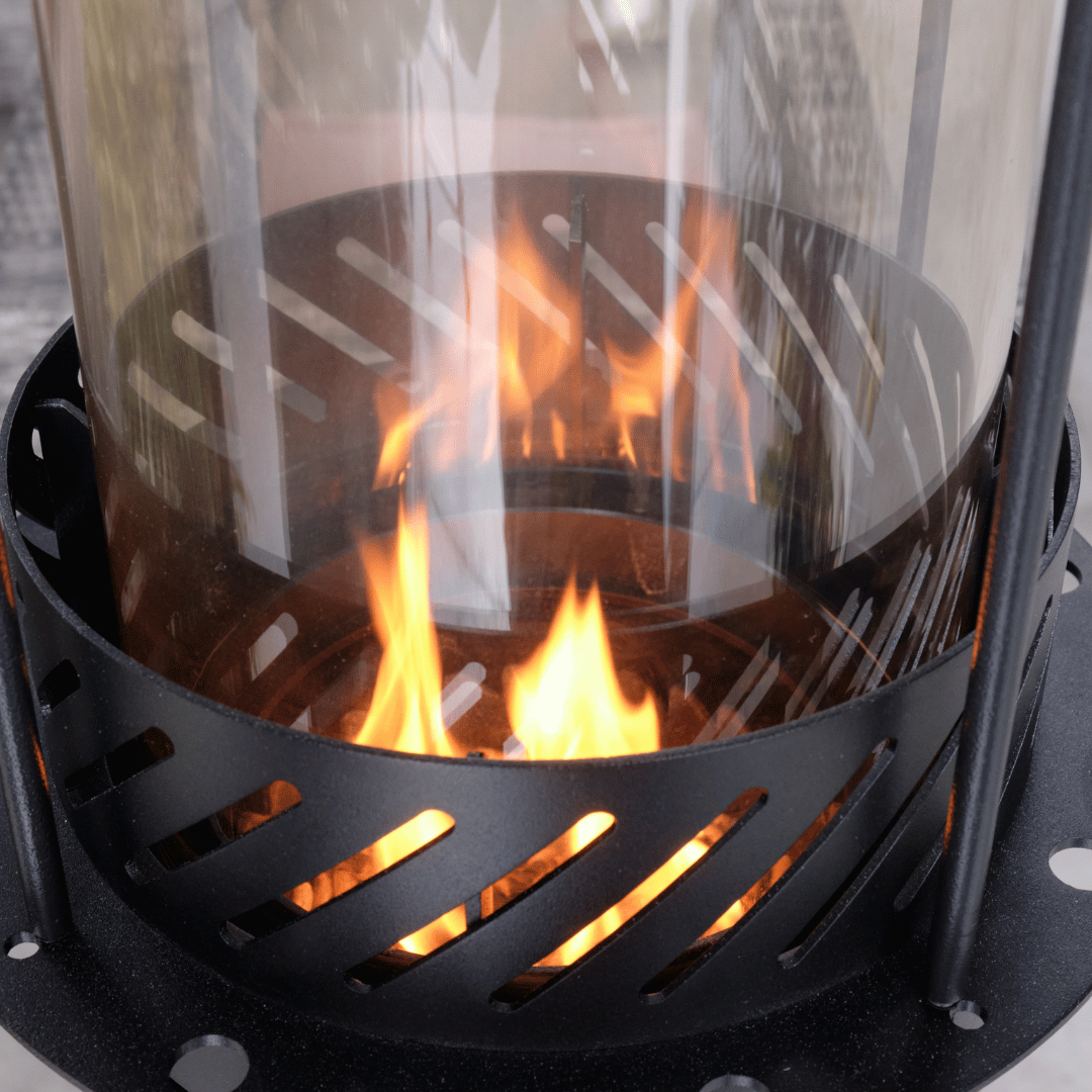 Romolo - Fungo riscaldante a pellet