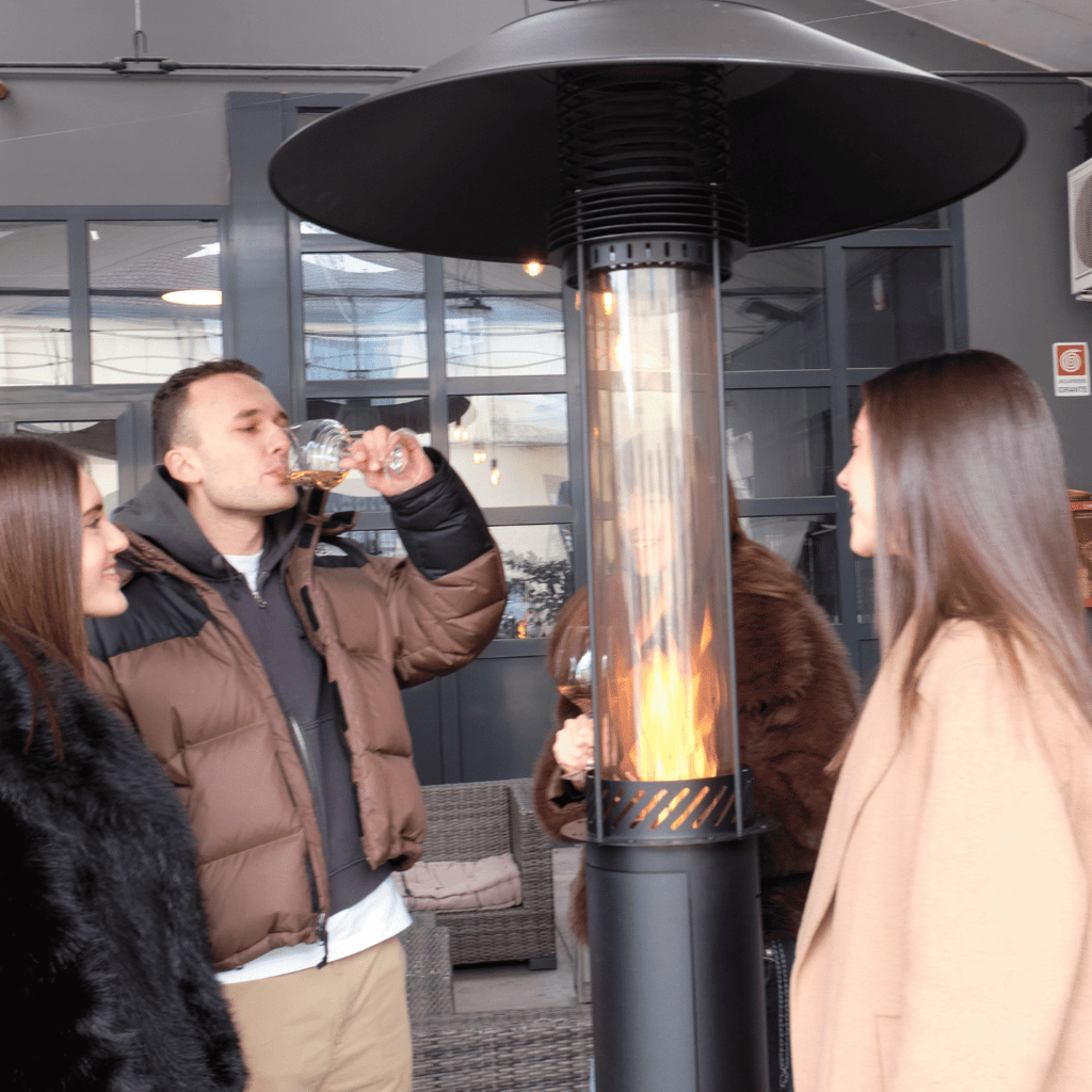 Romolo - Fungo riscaldante a pellet