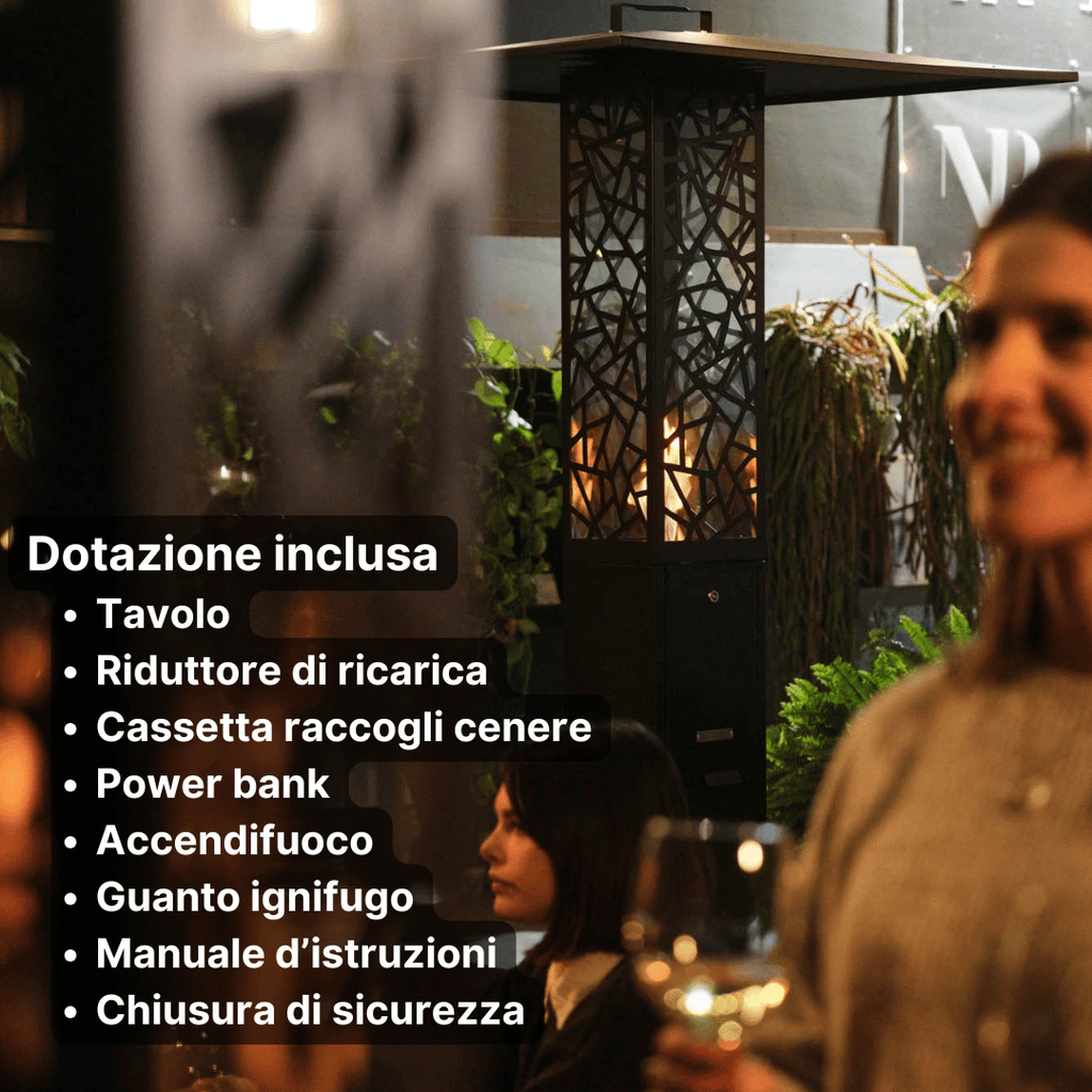 Novio - Fungo Riscaldante a Pellet